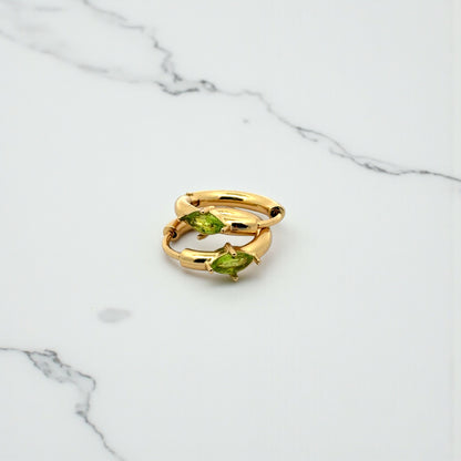 The Amy Huggie Hoop Earrings