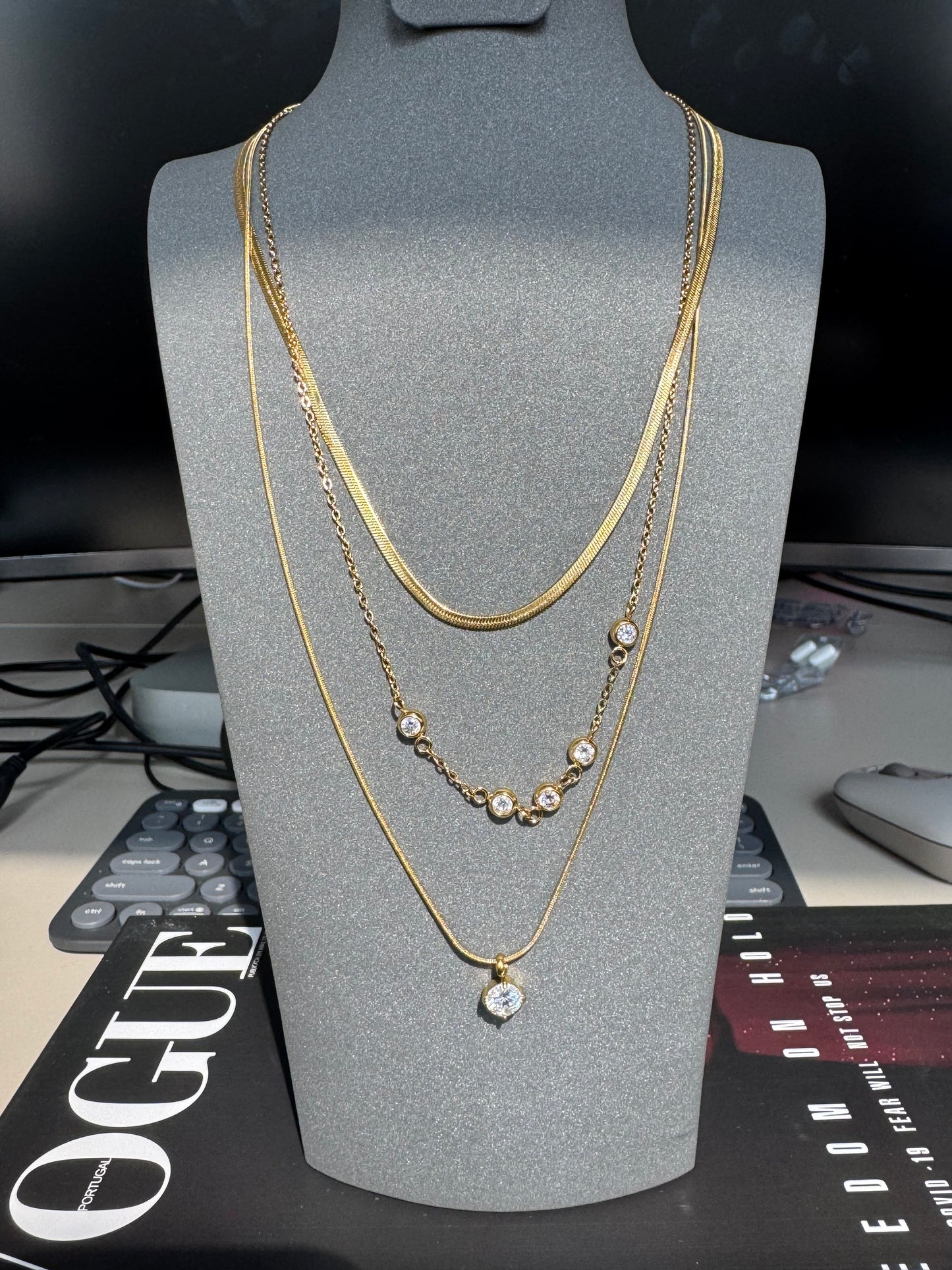 The Nuria Layered Necklace