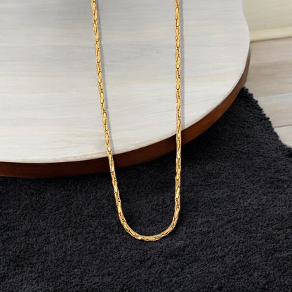 Fine Rope Chain Necklace
