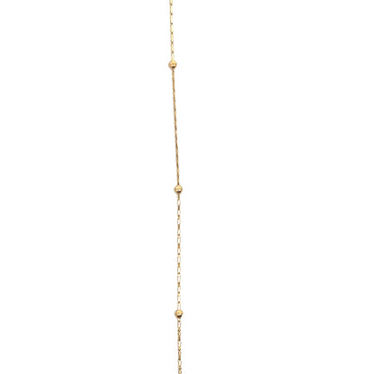 Rope Bobble Chain Necklace