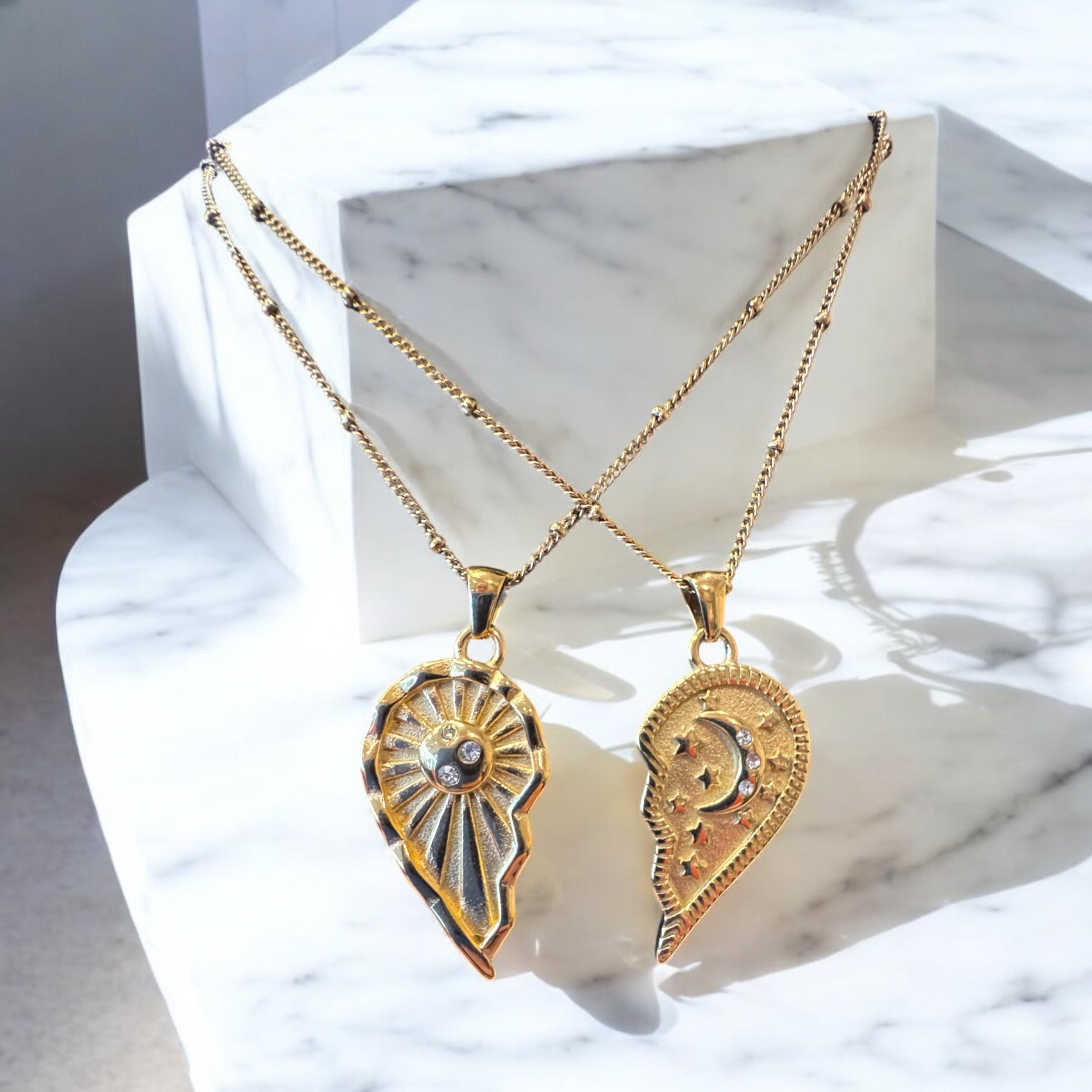 The Romy and Michelle Necklaces – Stoney Maine